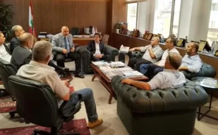 المكاري استقبل وفد "هيئة ممثلي الاسرى والمحررين