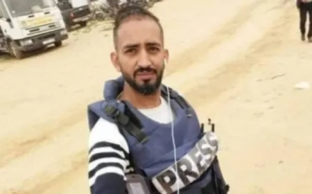استشهاد الصحفي محمد أبو دقة في قصف للاحتلال استهدف خان يونس