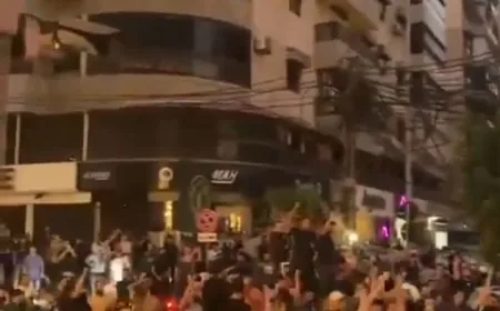 بالفيديو - هتافات من مكان الغارة في الضاحية تدعو للثأر