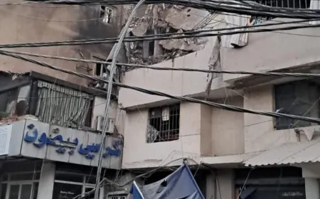 قتيلان و ١٥ جريحا حتى الآن في استهداف الضاحية الجنوبية لبيروت