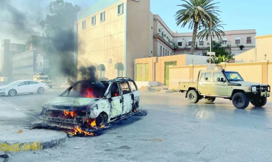 ليبيا: انفجارات ضخمة تهز مدينة زليتن