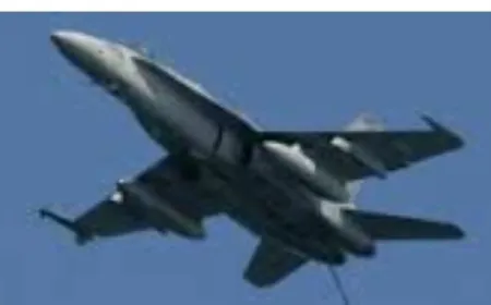 الطيران الحربي شن غارة جوية استهدفت بلدة كفركلا