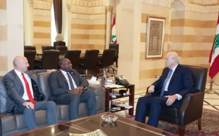 ميقاتي أمام وزيري خارجية ودفاع بريطانيا: “إسرائيل” اعتدت على أرضنا مخالفة القوانين الدولية والحل لن يكون إلا سياسيًا