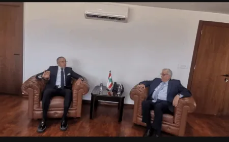 بو حبيب استقبل موسى: أي خيار عسكري غير محسوب يجر المنطقة إلى حرب شاملة