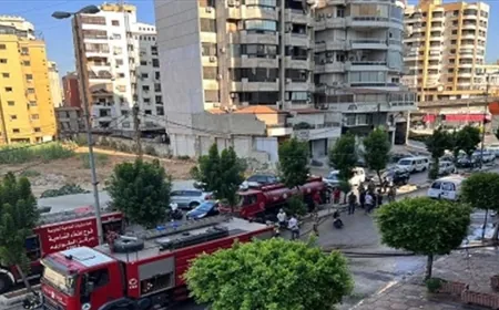 إخلاء مبنى في الضاحية الجنوبية من قاطنيه... شاهدوا  ما جرى اليوم