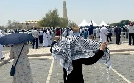قرقاش يشيد باحتضان قطر لجنازة هنيّة