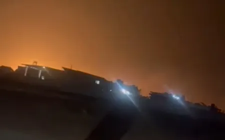 بالفيديو - الغارة في بلدة القصر