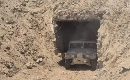 إسرائيل تنشر تفاصيل النفق في محور فيلادلفيا