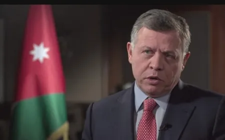 عاهل الأردن يحذّر في اتصالات بماكرون وميلوني وترودو من "خطورة توسع الصراع"