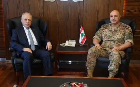 سليم بحث مع العماد عون أوضاع المؤسسة العسكرية والتطورات في لبنان والمنطقة