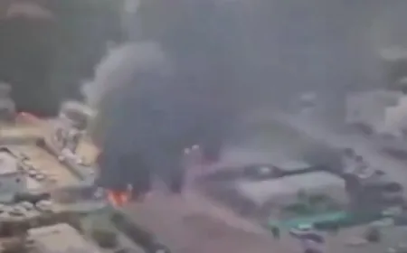 مواجهات وإشعال إطارات بين ‎فلسطينيين والسلطات الإسرائيلية لمنع ‎إسرائيل من هدم منزل في قرية أم بطين بالنقب