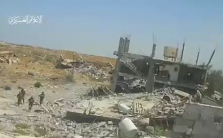 بالفيديو - كتائب القسام تعرض مشاهد لكمين في منطقة الفراحين شرق مدينة خانيونس