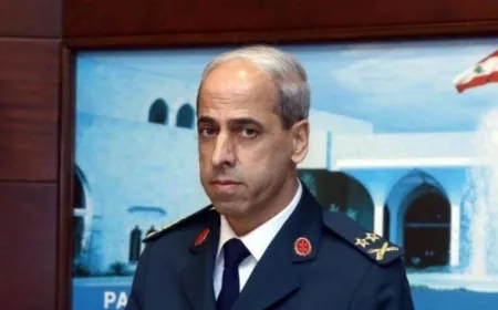 اللواء خير بحث مع وفدٍ من فاعليات إقليم الخروب في تأمين مستلزمات نازحي الجنوب