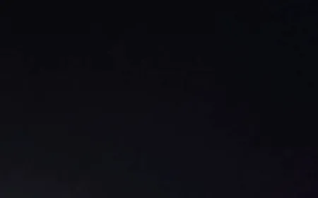 فيديو للصواريخ أثناء عبورهم فوق شمال لبنان