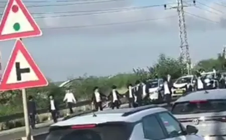 بالفيديو - اعتقال 17 من اليهود ‎الحريديم خلال احتجاجات في الشمال