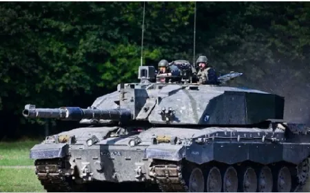 الجيش الأوكراني يستخدم دبابات بريطانية في هجوم كورسك