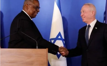 أوستن وغالانت يناقشان تقدم المفاوضات والتطورات في الشرق الأوسط