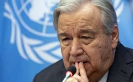 غوتيريش: سندشّن حملة لمكافحة شلل الأطفال في غزة وندعو لهدنة إنسانية لتنفيذها