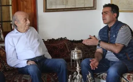 جنبلاط استقبل حمية: دقة المرحلة تقتضي الارتقاء بمستوى المسؤولية الوطنية