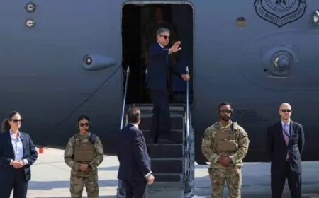 بلينكن يصل القاهرة لبحث وقف إطلاق النار في غزة وسط تصاعد التوترات