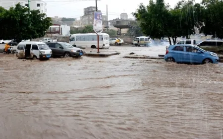 أضرار كارثية في اليمن جراء الفيضانات