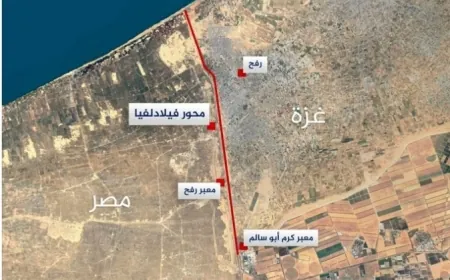 الأميركيون والمصريون رفضوا الخرائط الإسرائيليية لانتشار قوات الجيش على طول محور فيلادلفيا