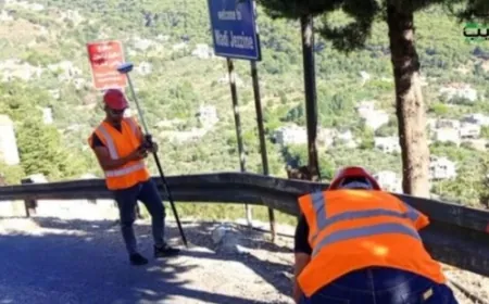 بدء “مشروع مدخل جزين”