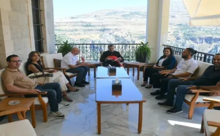 سلسلة لقاءات للراعي في الديمان