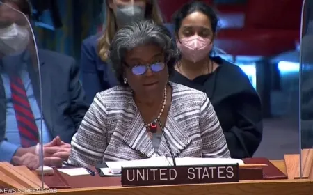 المندوبة الأميركية في مجلس الأمن: اتفاق وقف النار في غزة "يلوح بالأفق