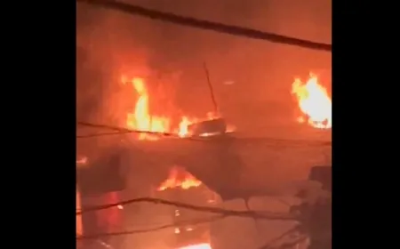 أربعة أطفال من بين ضحايا حريق في صربيا