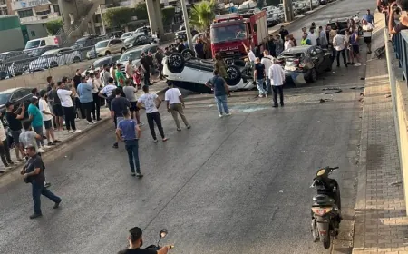 مباشر..الكولا المدينة الرياضية  .. حادث مروع