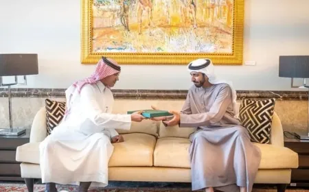 دعوة من ولي العهد السعودي لرئيس الإمارات