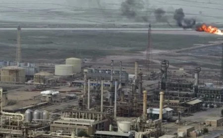 السيطرة على الحريق في مصفاة الشعيبة للنفط بمحافظة البصرة