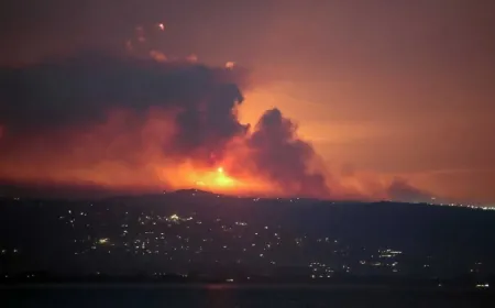 بالفيديو - مشاهد من الهجوم الاسرائيلي على الجنوب فجراً