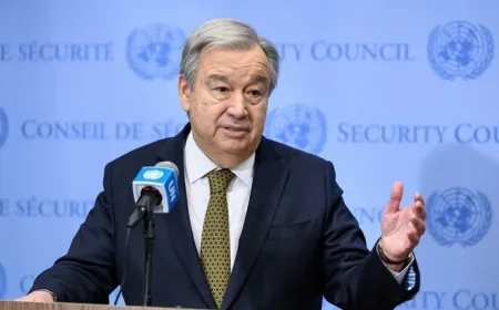 غوتيريش يطلق “نداء استغاثة عالميًا” للحد من ارتفاع منسوب المياه بجزر المحيط الهادئ