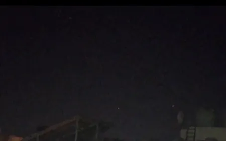 بالفيديو - مسيرات فوق طرابلس