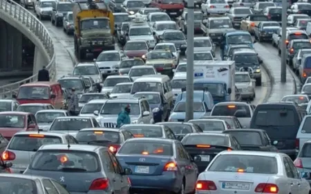 زحمة سير خانقة تشهدها هذه الطرقات