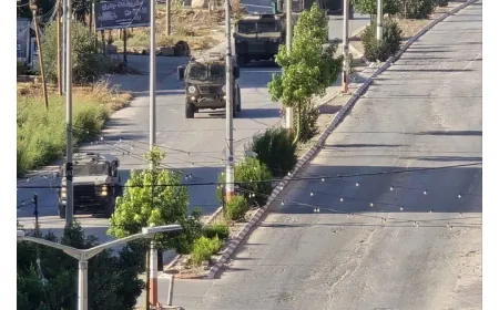 ‏الاحتلال يدفع بمزيد من التعزيزات العسكرية لقواته في ‎جنين ومخيمها.