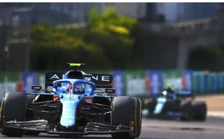 جائزة إيطاليا... موظفو ألبين ينظمون احتجاحا للتنديد بوقف تصنيع محركات الفريق