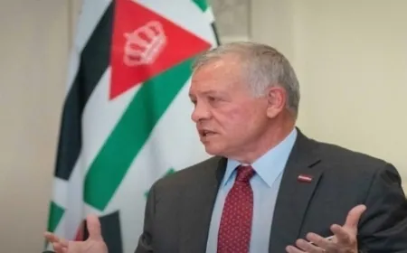 ملك الأردن يؤكد لشولتس ضرورة وقف هجمات إسرائيل في الضفة