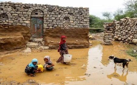 الأمم المتحدة: 24 قتيلا إثر فيضانات في اليمن وانهيار ثلاثة سدود