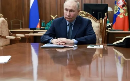 مذكرة التوقيف الدولية لن تقلق الكرملين خلال زيارة بوتين لمنغوليا