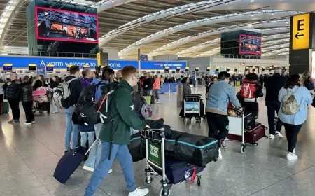 موظفو الحدود في مطار هيثرو يعلنون إضراباً جديداً