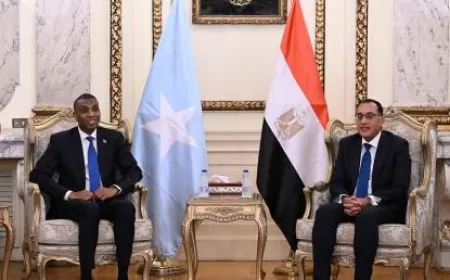 مدبولي: وحدة الصومال هدف استراتيجي لمصر في تعزيز الأمن الإقليمي