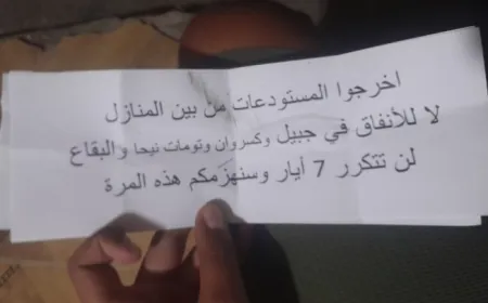 مناشير تحريضية ضد جنبلاط وحزب الله!