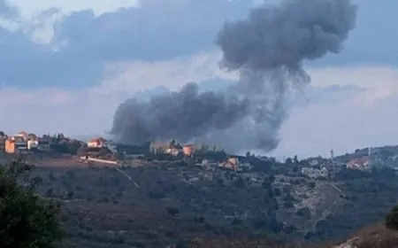 طائرات اسرائيلية قصفت موقعا في بيت ياحون في جنوب ‎لبنان.