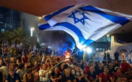 لليوم الرابع على التوالي... مظاهرات في إسرائيل