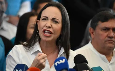 فنزويلا... زعيمة المعارضة تدعو العالم للاعتراف بأوروتيا كرئيس منتخب