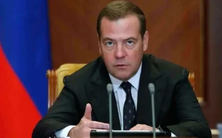 ميدفيديف: الحرب الأهلية في الولايات المتحدة وشيكة ‏