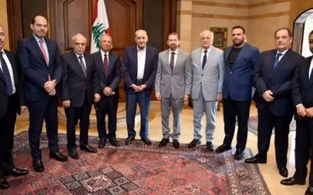 بري تابع الاوضاع والمستجدات السياسية مع تكتل التوافق الوطني النيابي من عين التينة